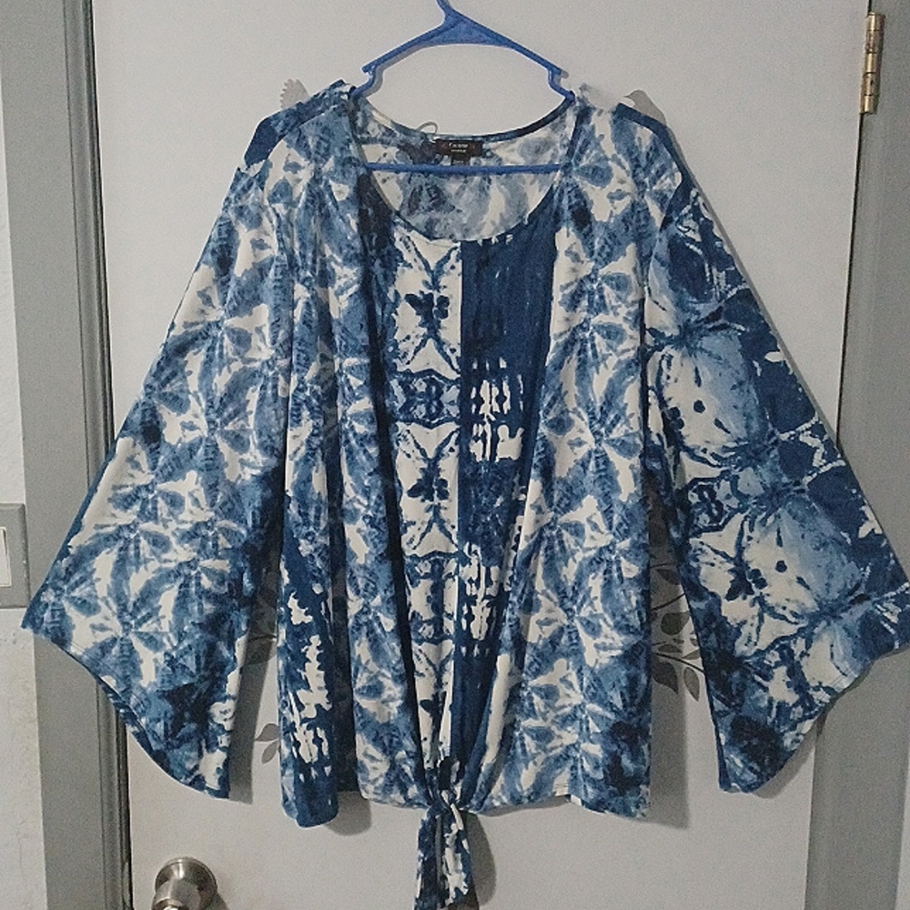 Front Tie Blouse.